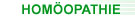 Hom&ouml;opathie